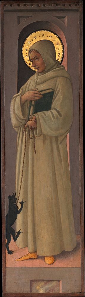 Saint Bernard of Clairvaux, workshop of Fra Filippo Lippi