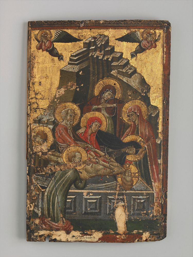 The Entombment by Master of Forlì, Italian