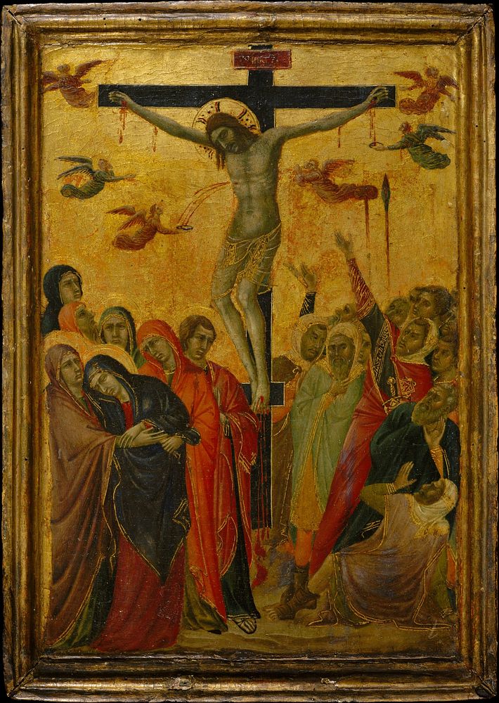 The Crucifixion by Segna di Buonaventura