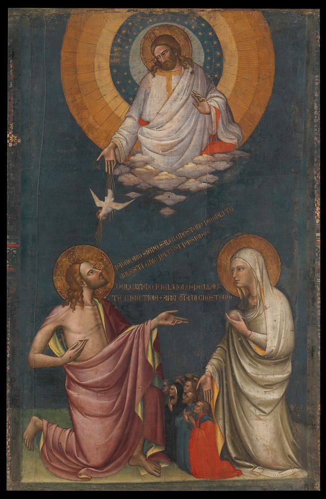 The Intercession of Christ and the Virgin  by Lorenzo Monaco (Piero di Giovanni)