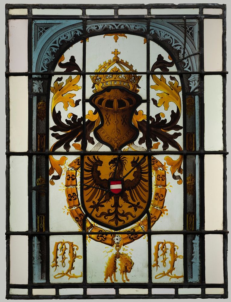 Heraldic Panel with Arms of the House of Hapsburg, South Netherlandish