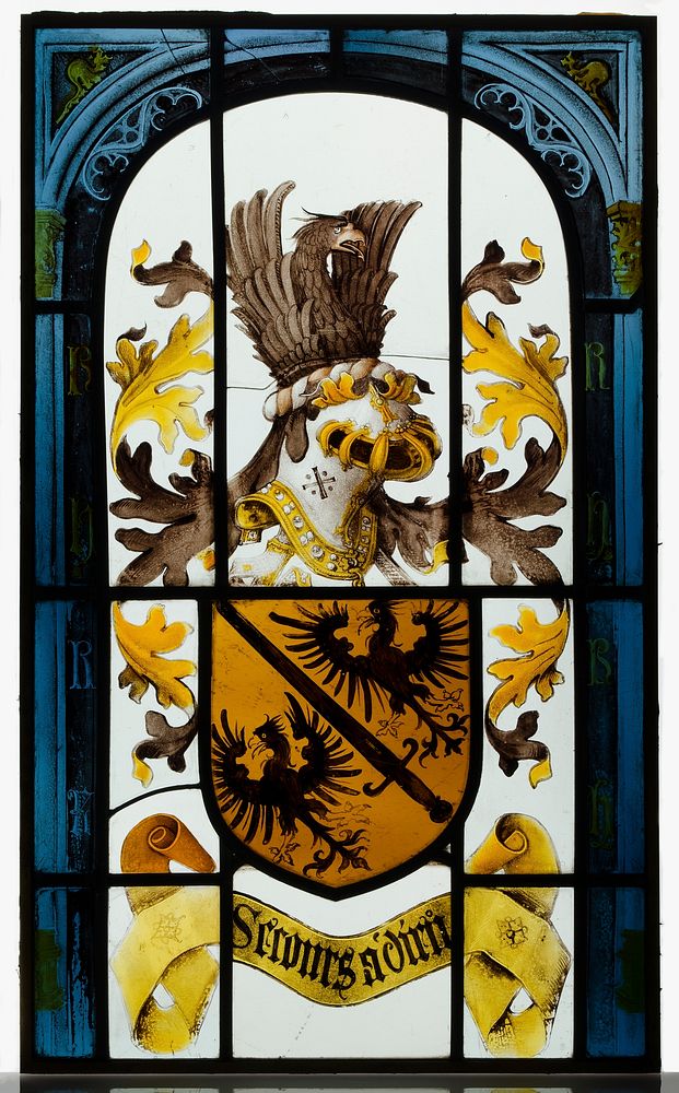 Heraldic Panel with Arms of the House of Hapsburg, South Netherlandish