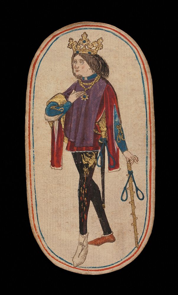King of Nooses, from The Cloisters Playing Cards