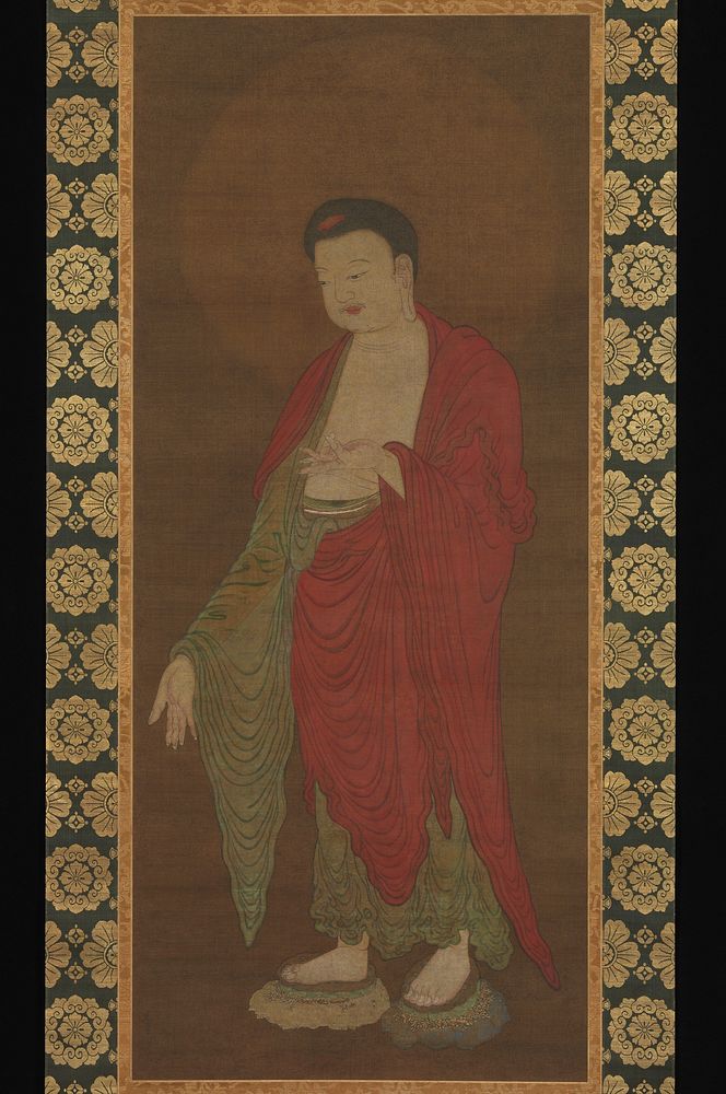 Buddha Amitabha descending from his Pure Land by Unidentified artist