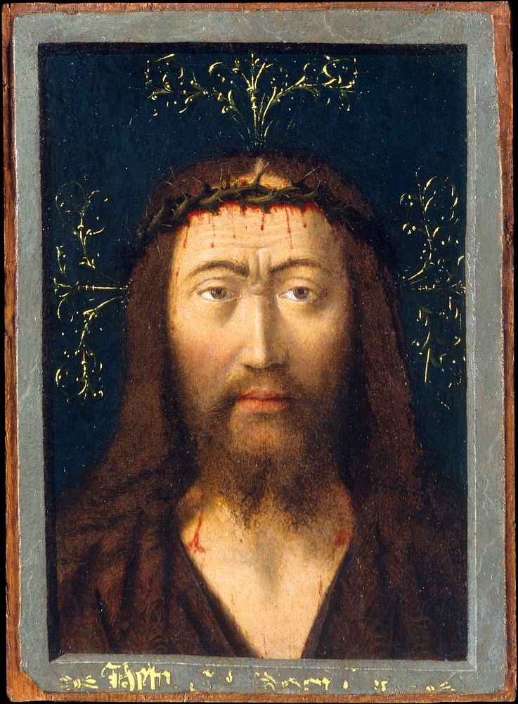 Head of Christ by Petrus Christus (Netherlandish, Baarle-Hertog (Baerle-Duc)