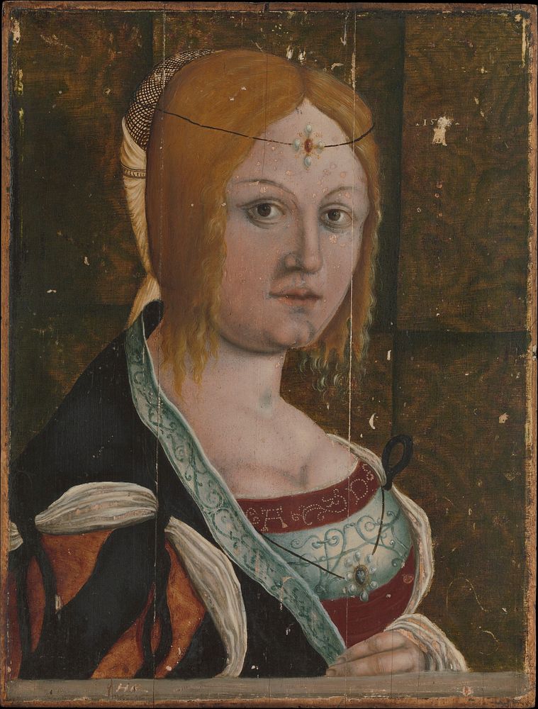 Portrait of an Italian Woman by German Painter