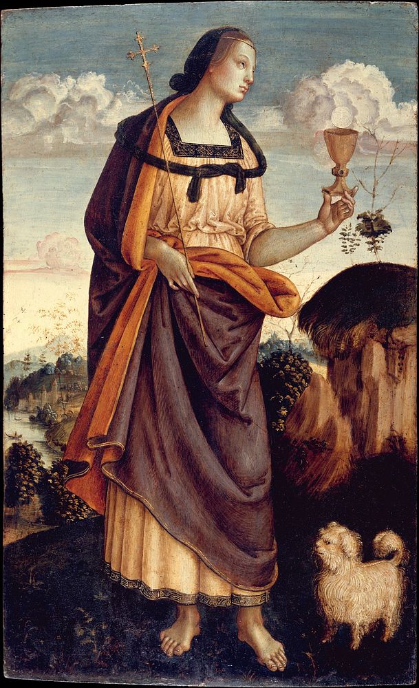 The Theological Virtues: Faith, Charity, Hope by Italian (Umbrian) Painter