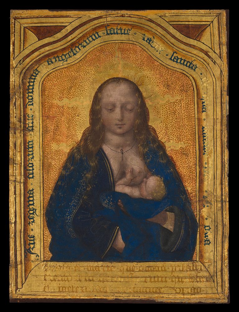 Virgin Suckling the Child by Netherlandish (Antwerp) Painter