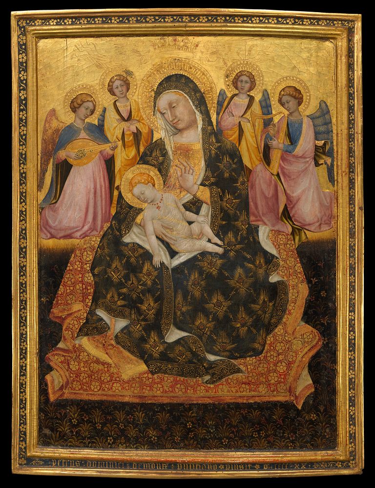 Madonna and Child with Angels by Pietro di Domenico da Montepulciano