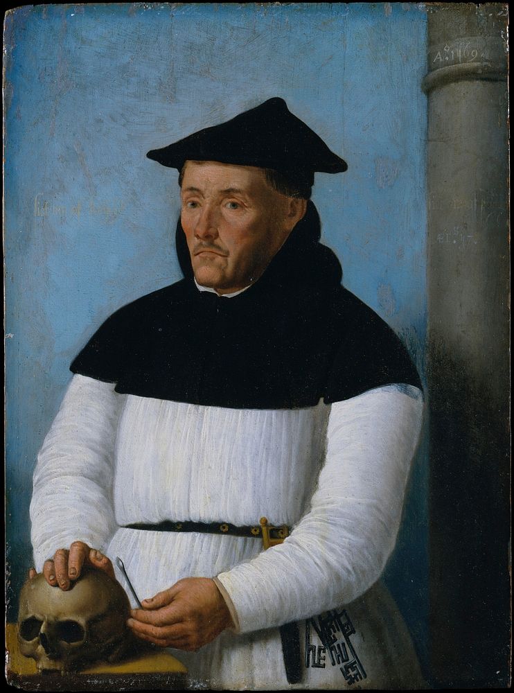 Portrait of a Surgeon by Netherlandish Painter (dated 1569)