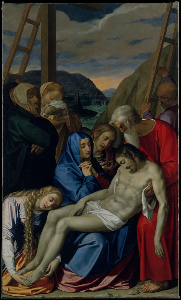 The Lamentation by Scipione Pulzone (Il Gaetano)