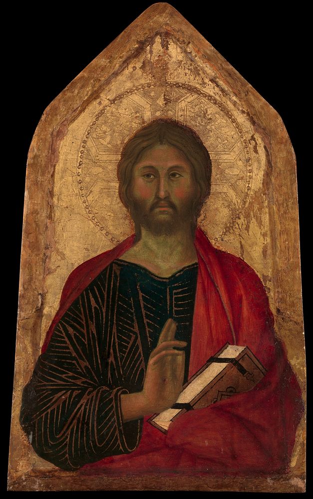 Christ Blessing by Segna di Buonaventura