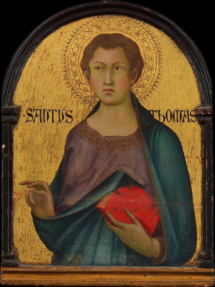 Saint Thomas, Workshop of Simone Martini