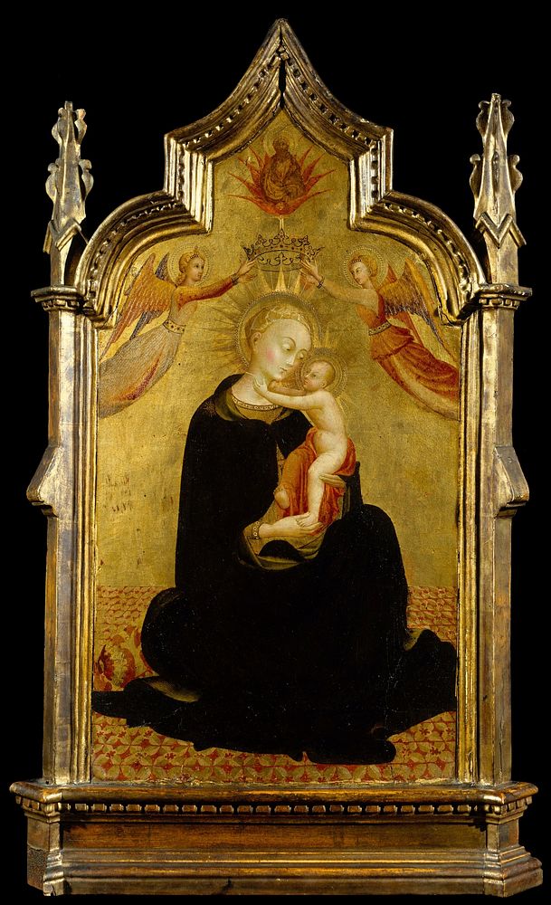 Madonna and Child with Angels by Sassetta (Stefano di Giovanni)