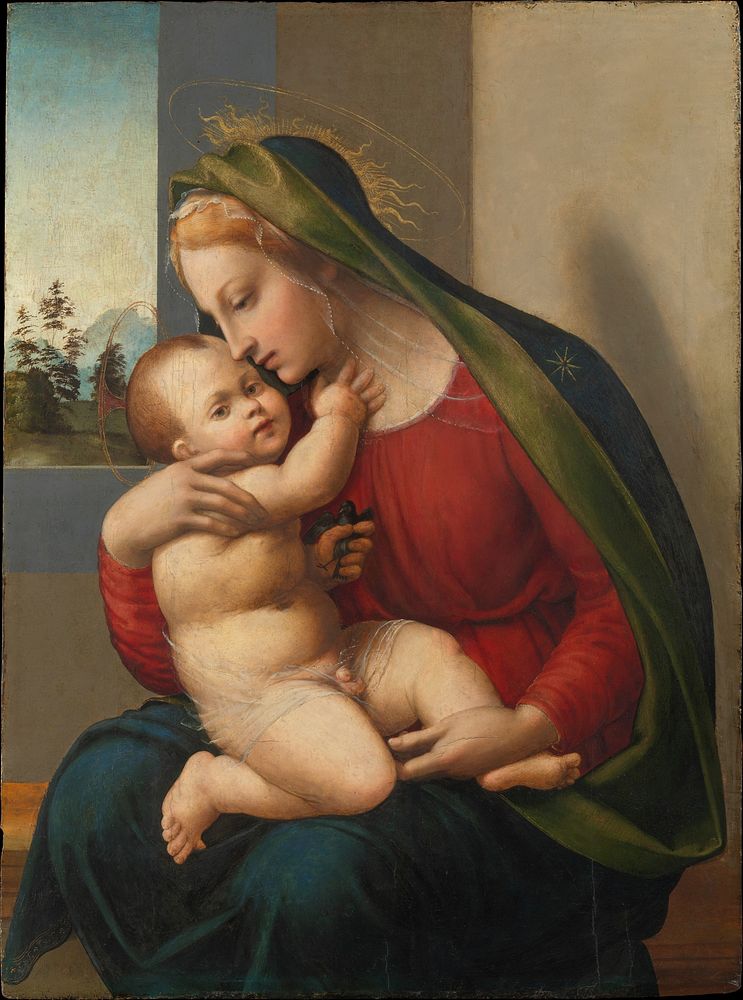 Madonna and Child by Francesco Granacci (Francesco di Andrea di Marco)