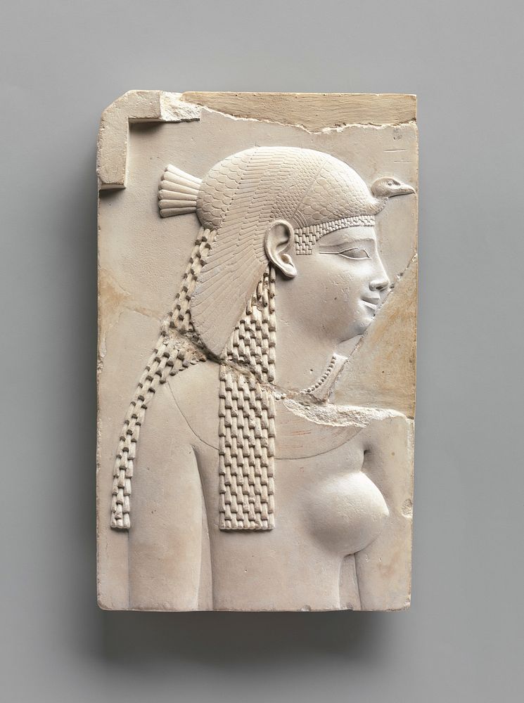 Plaque Depicting a Goddess or Queen, and on Opposite Side a King, Late Period&ndash;Ptolemaic Period (400&ndash;200 B.C.)