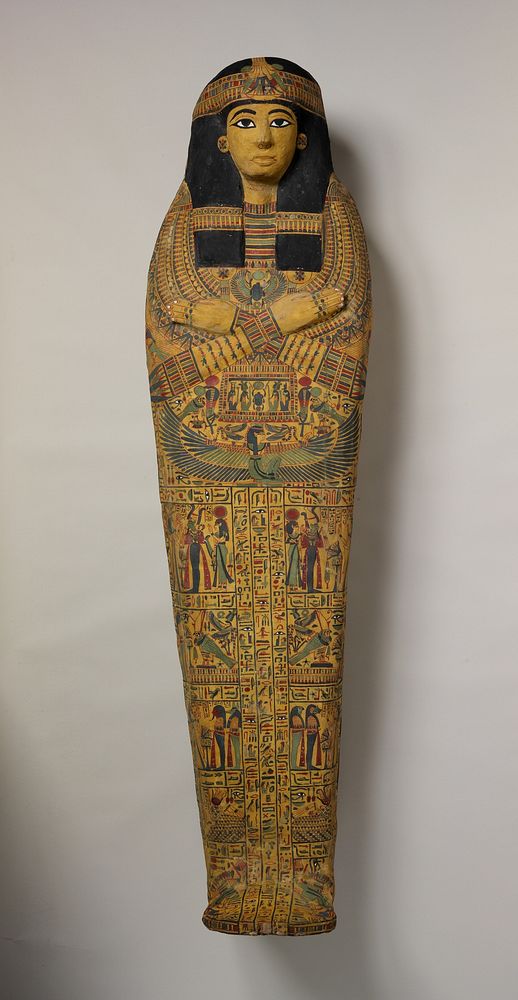 Coffin of the Chantress of Amun Ansenmes, New Kingdom–Third Intermediate Period (ca. 1186–945 B.C.)