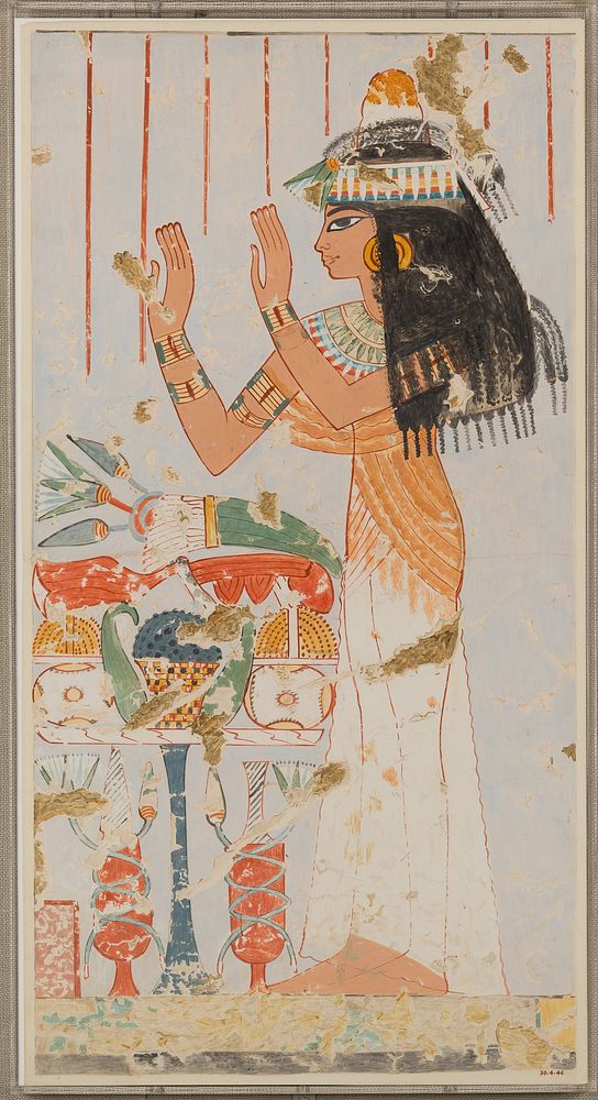 Menna's Daughter Offering to her Parents, Tomb of Menna