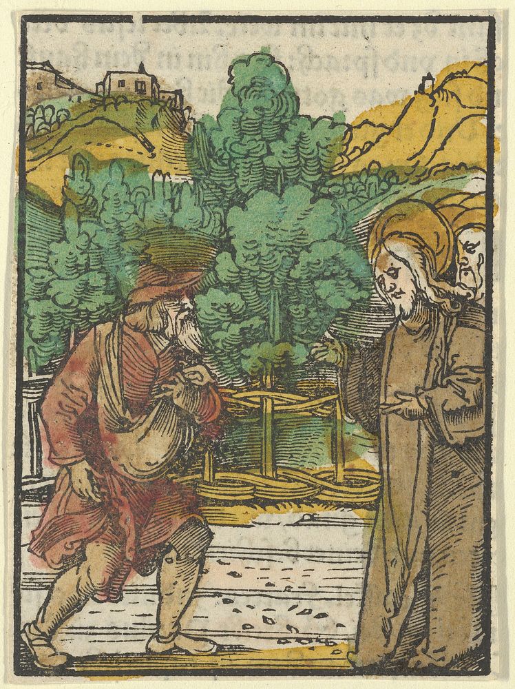 The Parable and the Sower, from Das Plenarium by Hans Schäufelein