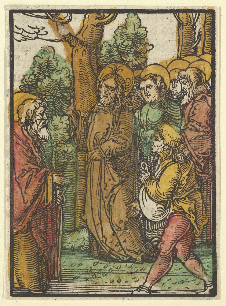 The Parable of the Sower and the Weeds, from Das Plenarium by Hans Schäufelein