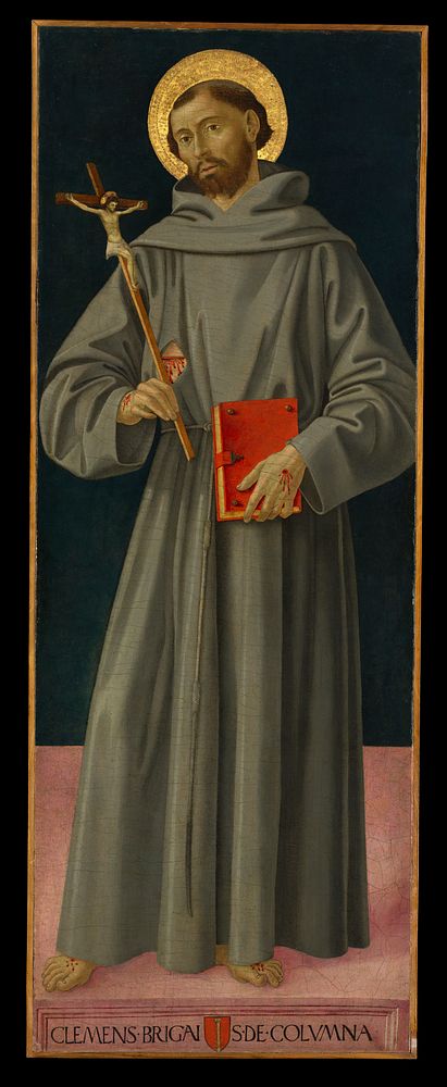 Saint Francis of Assisi by Antoniazzo Romano (Antonio di Benedetto Aquilio)