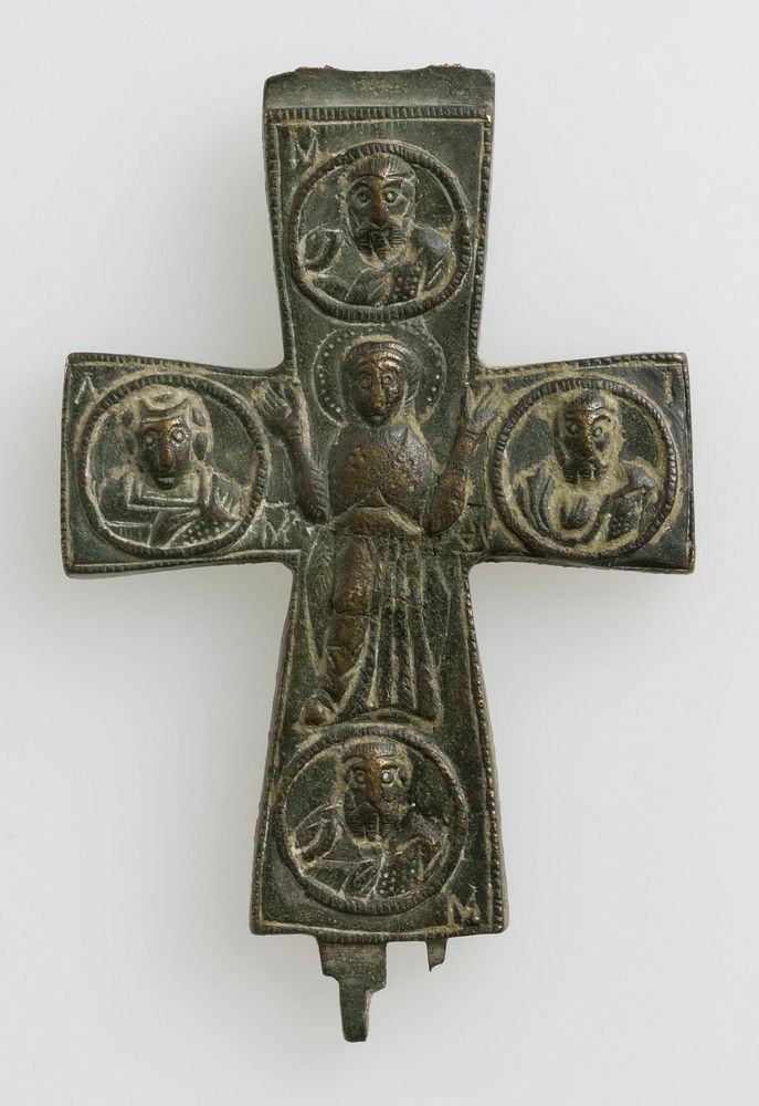 Half of a Reliquary Pendant Cross