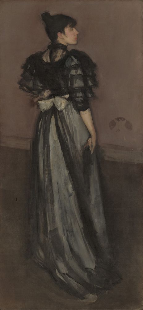 Mother of Pearl and Silver: The Andalusian (1888&ndash;1900) by James McNeill Whistler.  