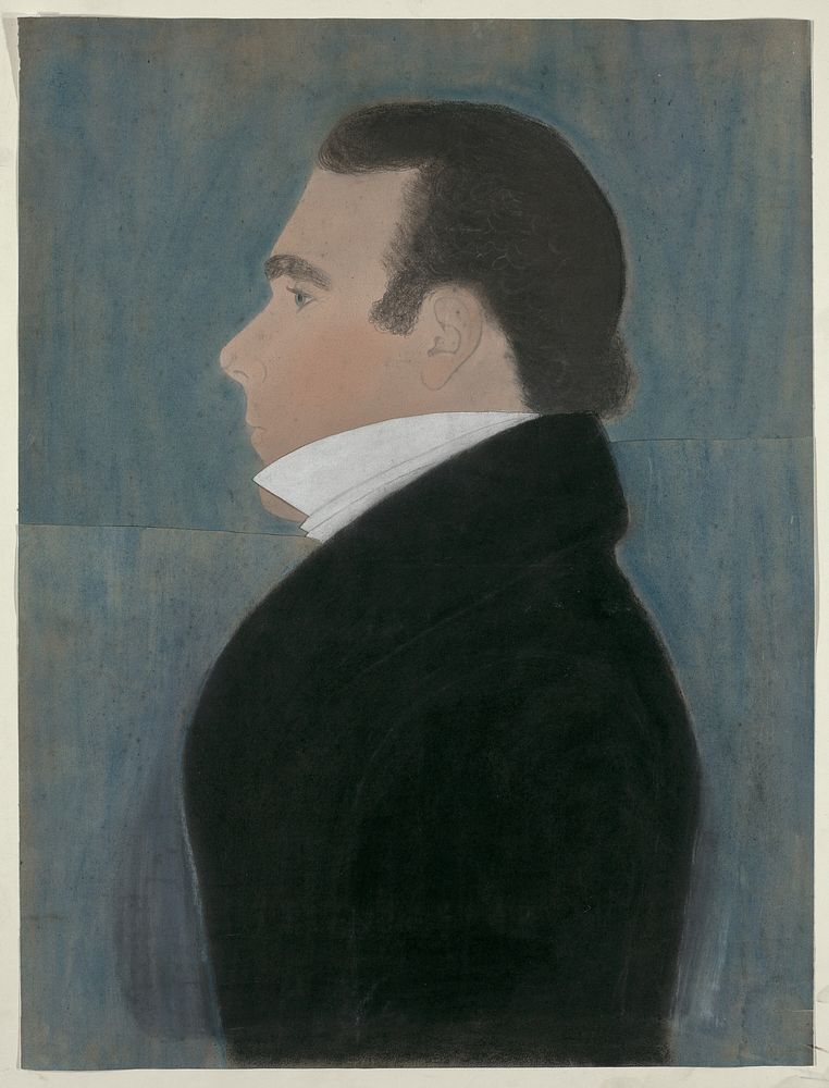 Mr. William Waters (ca. 1825&ndash;1830) by Ruth Henshaw Bascom.  