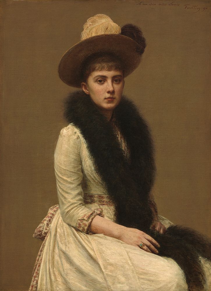 Portrait of Sonia (1890) by Henri Fantin-Latour.