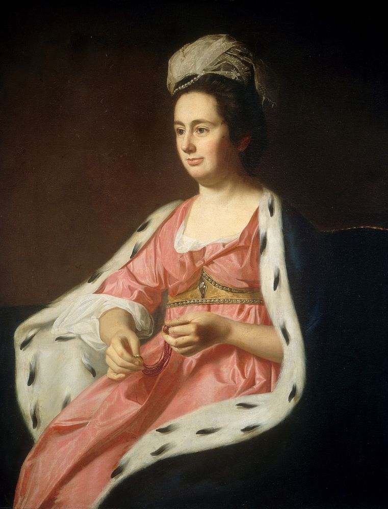 Abigail Smith Babcock (Mrs. Adam Babcock), (ca. 1774) by John Singleton Copley.  