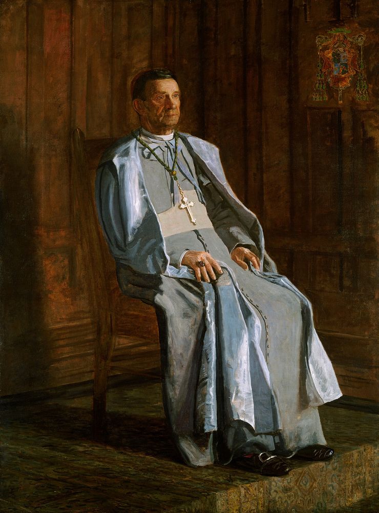 Archbishop Diomede Falconio (1905) by Thomas Eakins.  