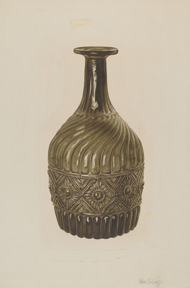 Bottle (1935–1942) by Van Silvay.