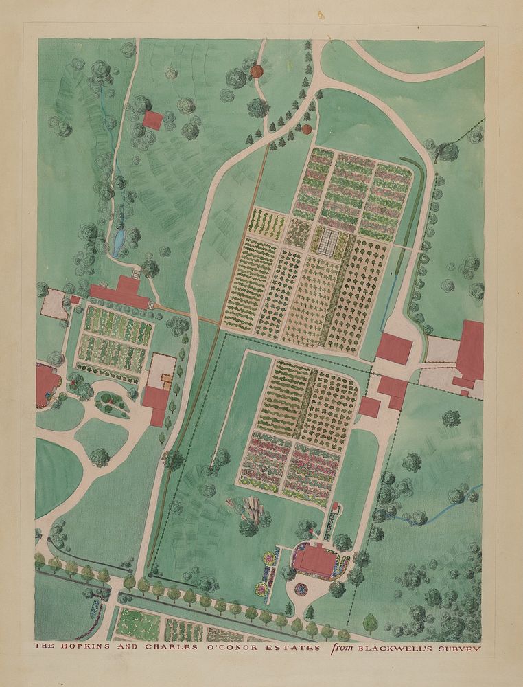 C. O'Connor and J.M. Hopkins Estate (ca. 1936) by Helen Miller and Gilbert Sackerman.  