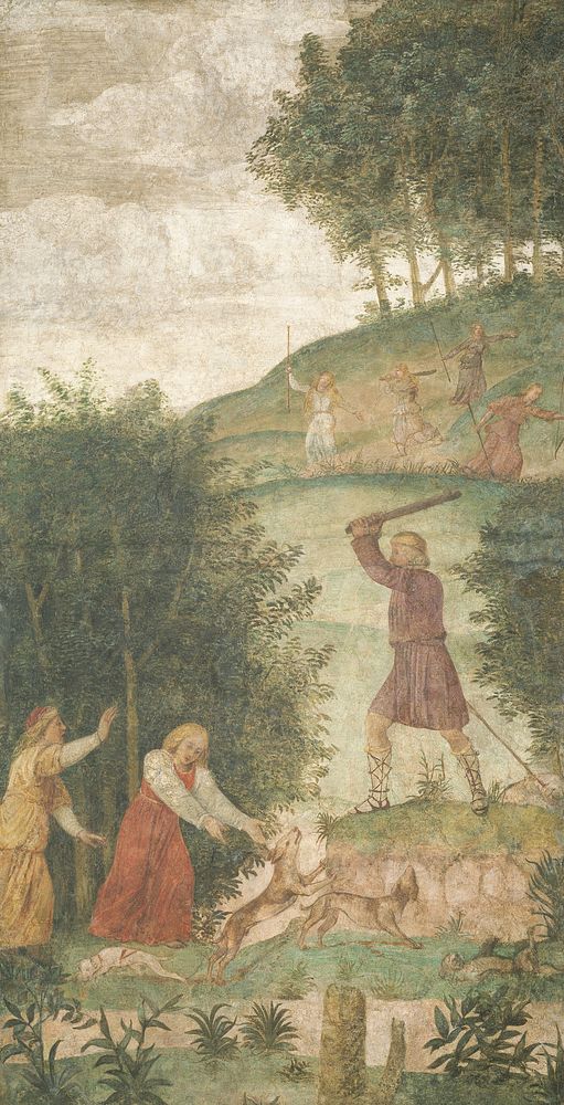 Cephalus Punished at the Hunt (ca. 1520&ndash;1522) by Bernardino Luini.  