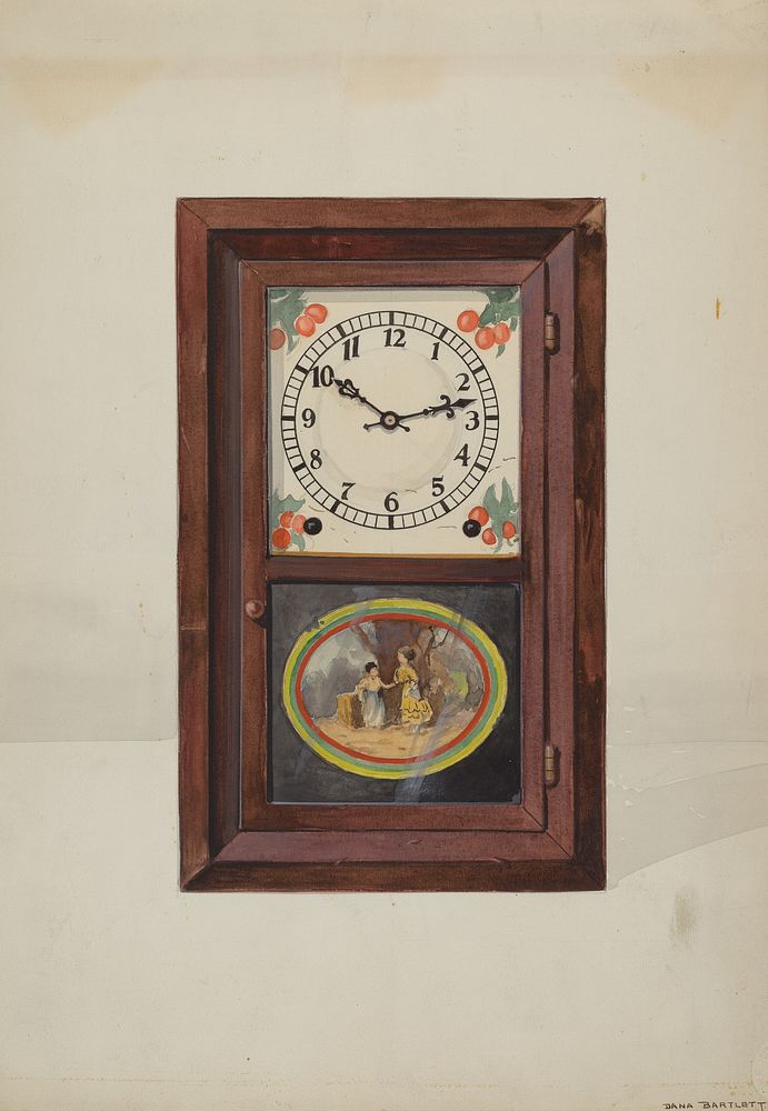 Clock, Seth Thomas (ca. 1937) by Dana Bartlett.  