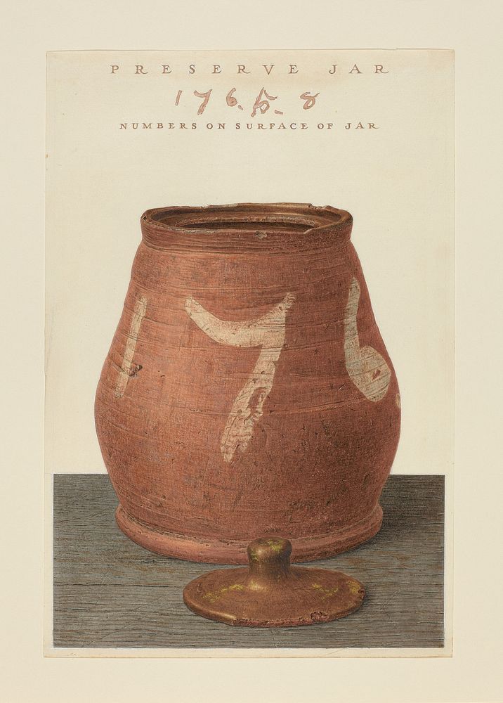 Covered Jar (1939) by John Matulis.  