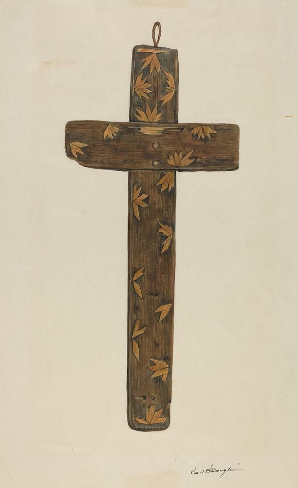 Cross (ca. 1939) by Carl O'Bergh.  