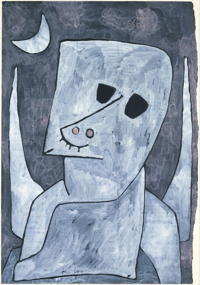 Angel Applicant (1939) by Paul Klee.  