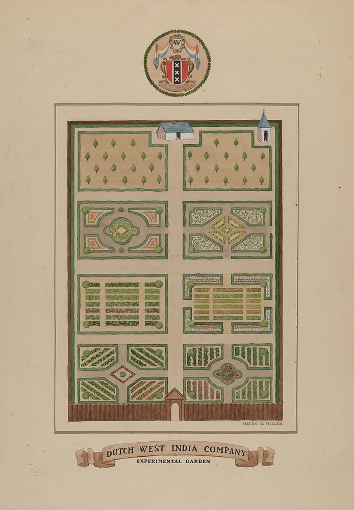 Dutch West India Company (ca. 1936) by Helen Miller.  