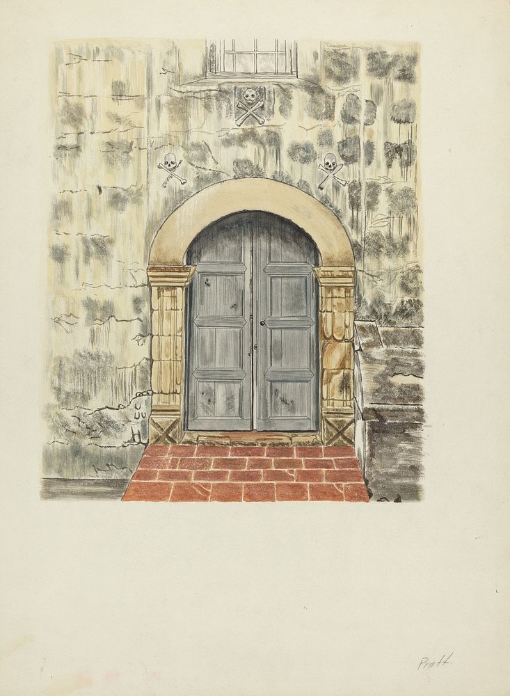Doorway and Door (1935/1942) by Albert Pratt.  