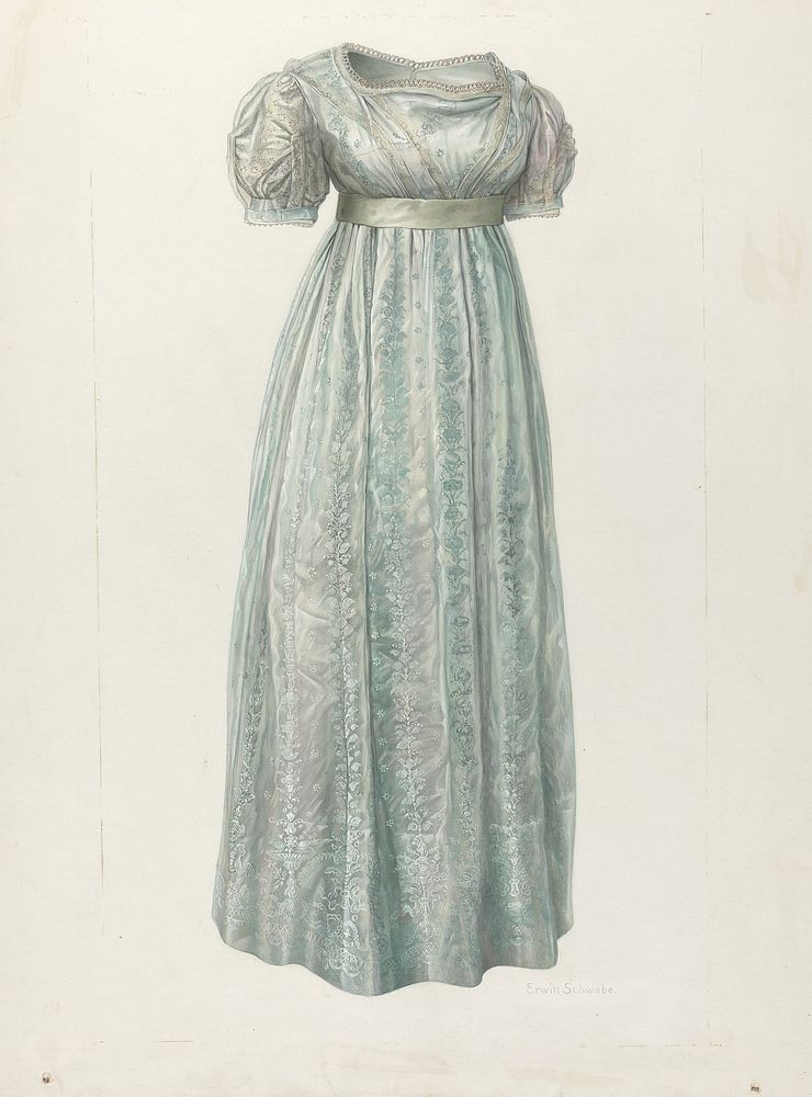 Dress (1935/1942) by Erwin Schwabe.  