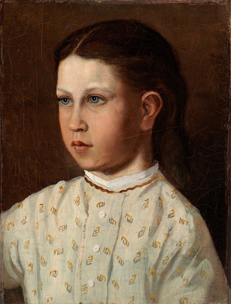 Ellen edelfelt, 1876 by Albert Edelfelt