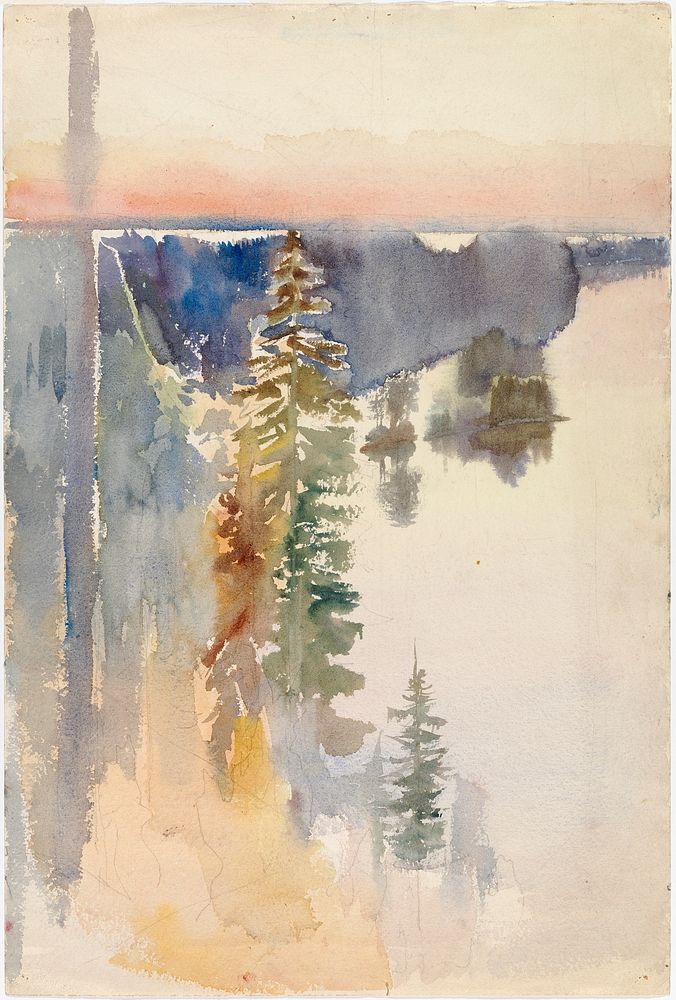 View from kaukola ridge, 1888 - 1889 by Albert Edelfelt