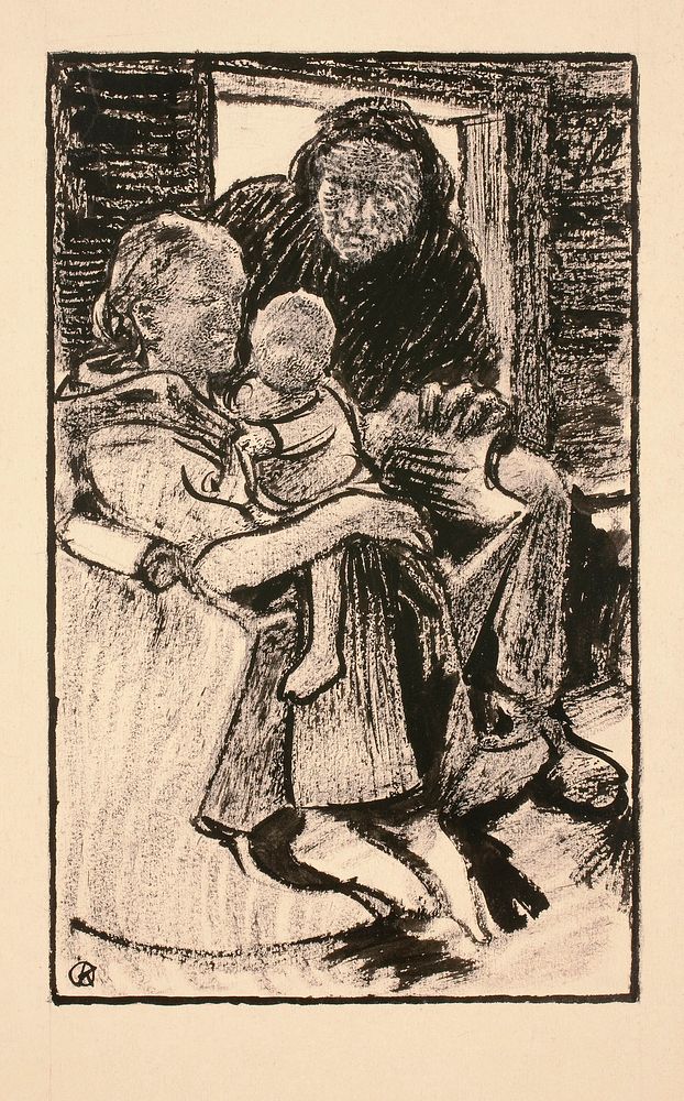 Eeron vaimo lapsineen, 14. luvun kuva, 1907