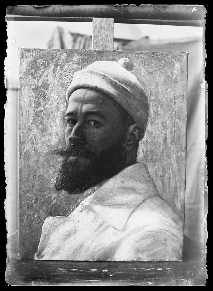 Self-portrait, 1907 by Hugo Simberg