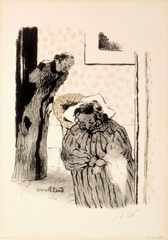 The grandmother by Edouard Vuillard