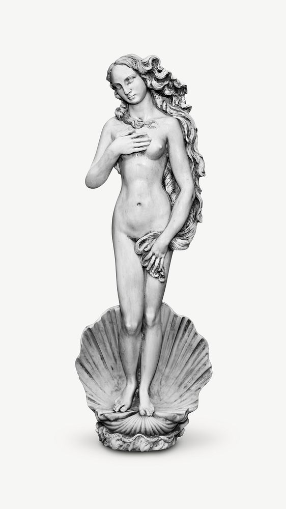 Venus statue, Greek-Roman sculpture psd