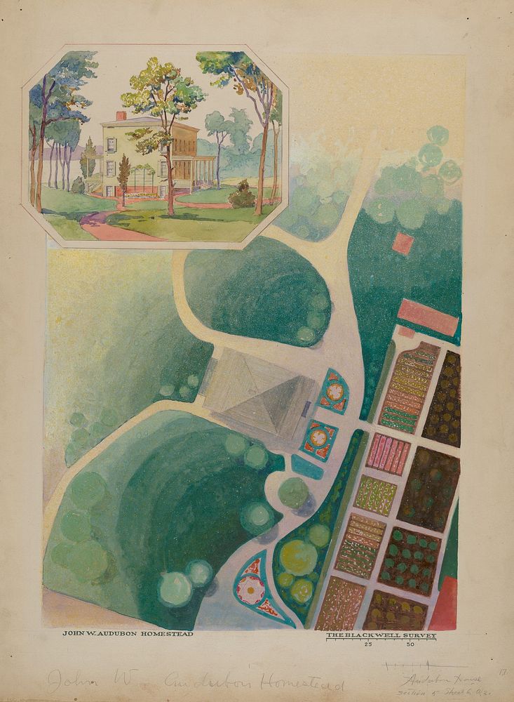 J. Audubon Estate (ca. 1936) by George Stonehill and Gilbert Sackerman.  