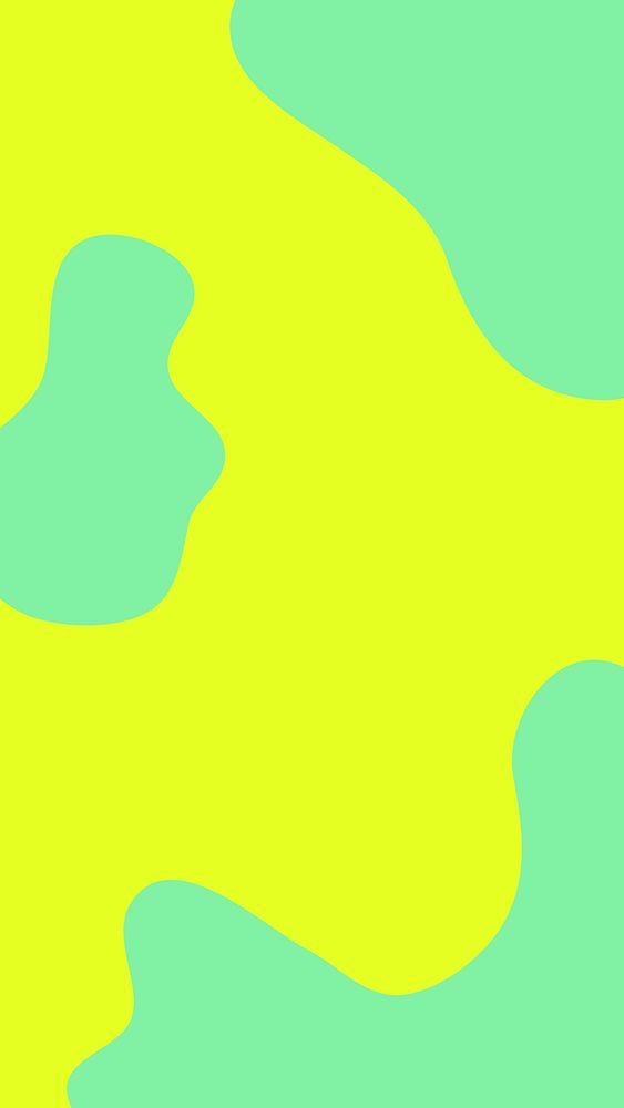 Green memphis iPhone wallpaper background vector