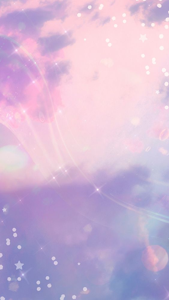 Gradient purple aesthetic iPhone wallpaper